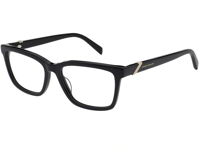 Rama optica KAREN MILLEN FREYA KM1093-001/54-16, black, 2025, din Acetat, p/u femei