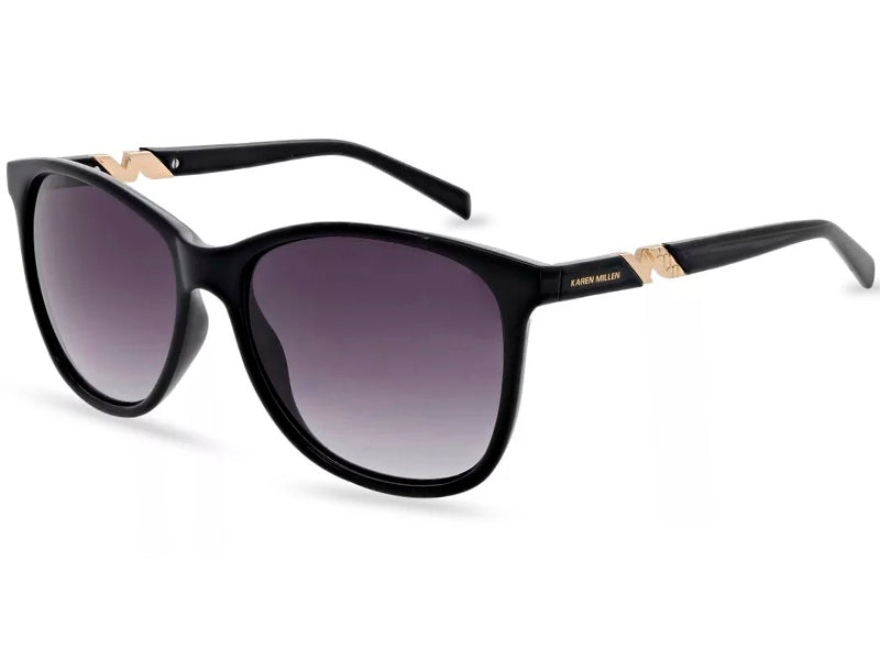 Ochelari de soare KAREN MILLEN KM5057-001/57, black, 2025, din Acetat, p/ femei