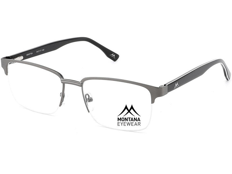 Rama optica Montana MM579A-54, 2025, matt gun metal, din Metal, p/u barbati
