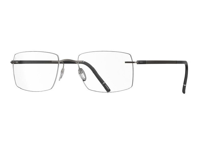 Rama optica Silhouette The Dawn 5573/LC-6560-55/19, 2025, din SPX Hightech Titanium, p/u barbati, Rimless