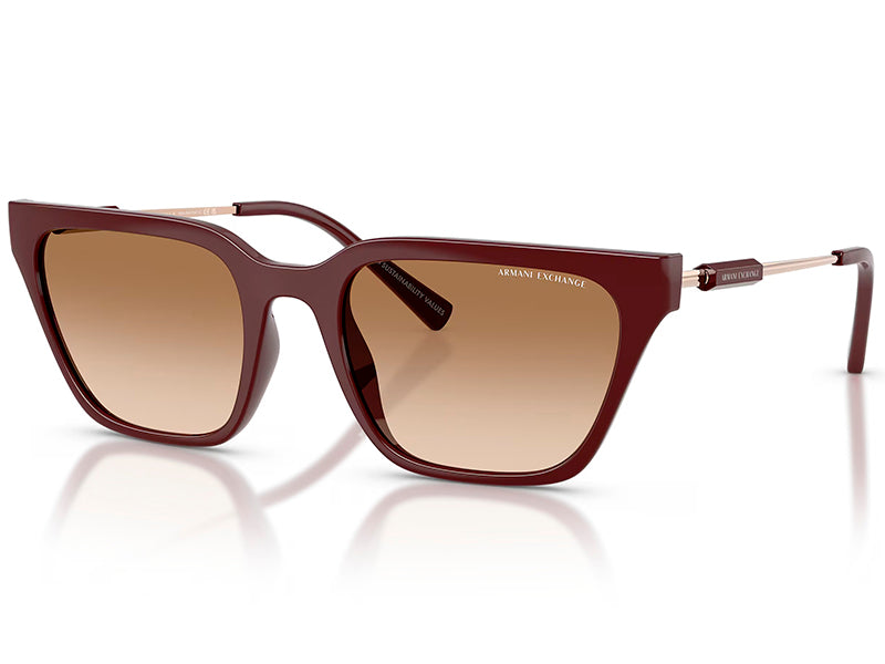 Ochelari de soare Armani Exchange AX4158S-838389-55, din Acetat, p/u femei