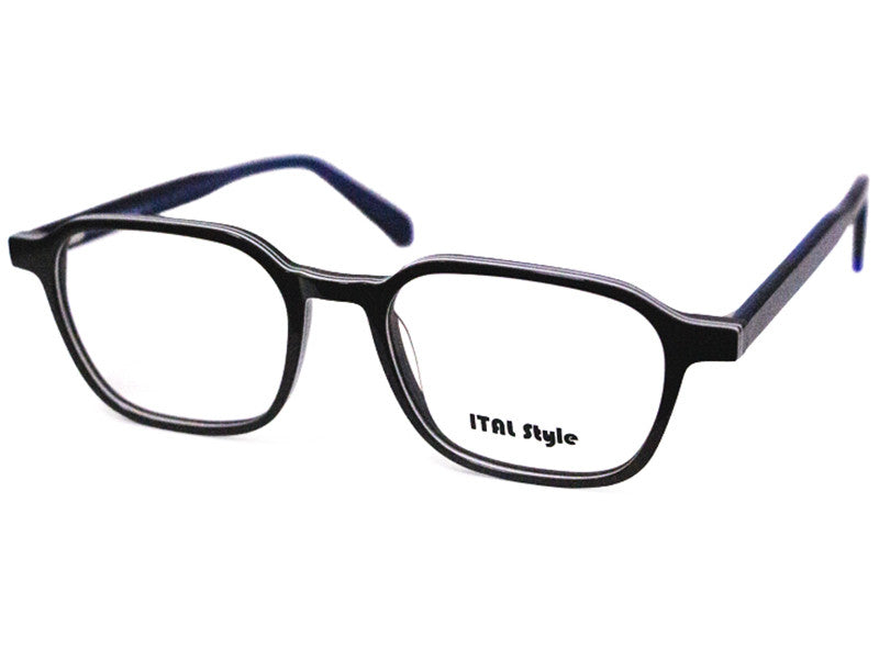 Rama optica Ital Style 2855B C1, 51-19-148, grey, 2025, din Acetat, p/u barbati