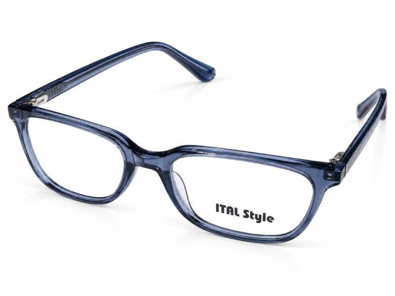 Rama optica Ital Style B010 C4, 52-19-142, blue, 2025, din Acetat, p/u barbati
