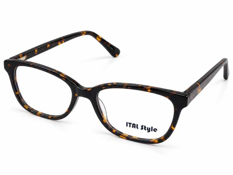 Rama optica Ital Style B042 C3, 53-16-140, turtle, 2025, din Acetat, p/u femei