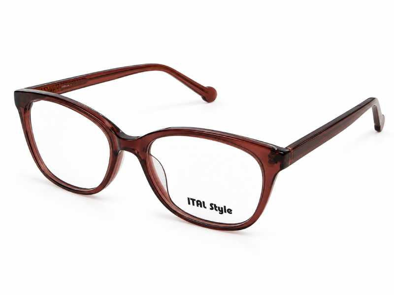 Rama optica Ital Style B048 C3, 54-16-145, brown, 2025, din Acetat, p/u femei