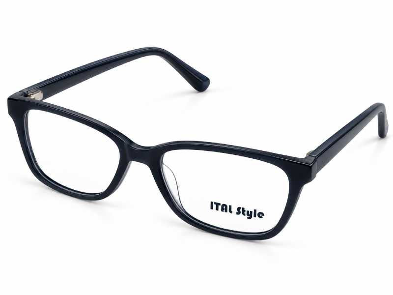 Rama optica Ital Style HC026 C4, 53-17-145, matt black, 2025, din Acetat, p/u barbati