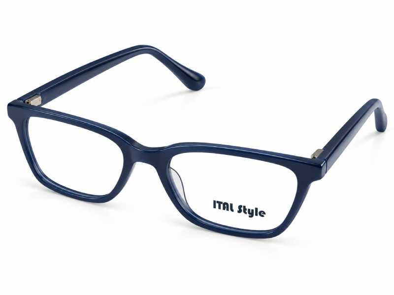 Rama optica Ital Style HC031 C5, 54-16-145, blue, 2025, din Acetat, p/u barbati