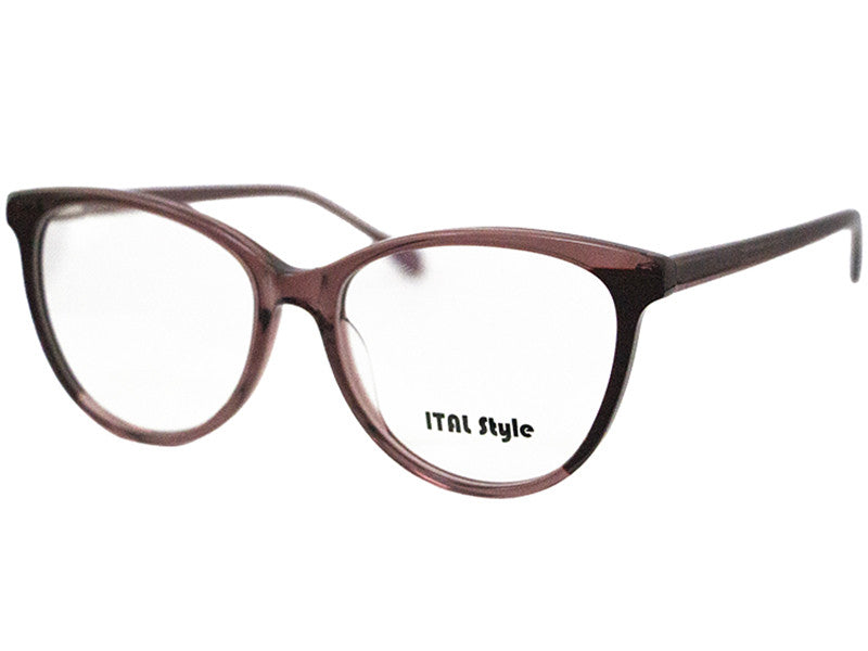 Rama optica Ital Style HC014 C1, 52-16-140, brown, 2025, din Acetat, p/u femei