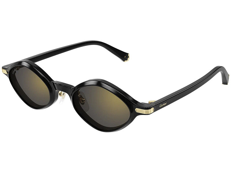 Ochelari de soare Cartier Premiere de Cartier CT0540S-001/48-21-145, 2025, din Acetat, p/u femei