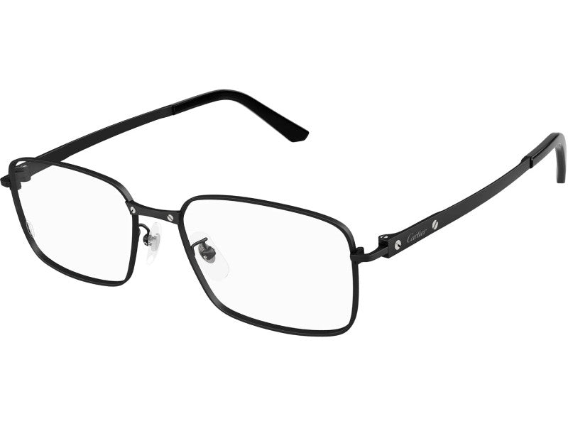 Rama optica Cartier Santos Classic CT0555OA-004/55-17-145, 2025, din Titan, p/u barbati