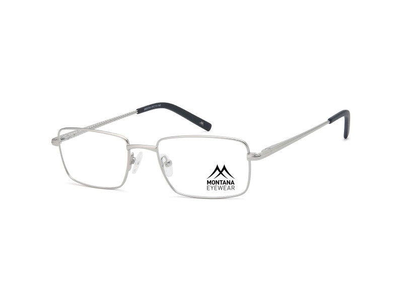 Rama optica Montana MM575A-54, 2025, matt silver, din Metal, p/u barbati