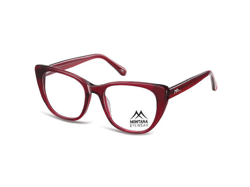 Rama optica Montana MA35E-51, 2025, shiny red, din Acetat, p/u femei