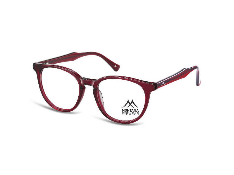 Rama optica Montana MA39C-50, 2025, shiny red, din Acetat, p/u femei