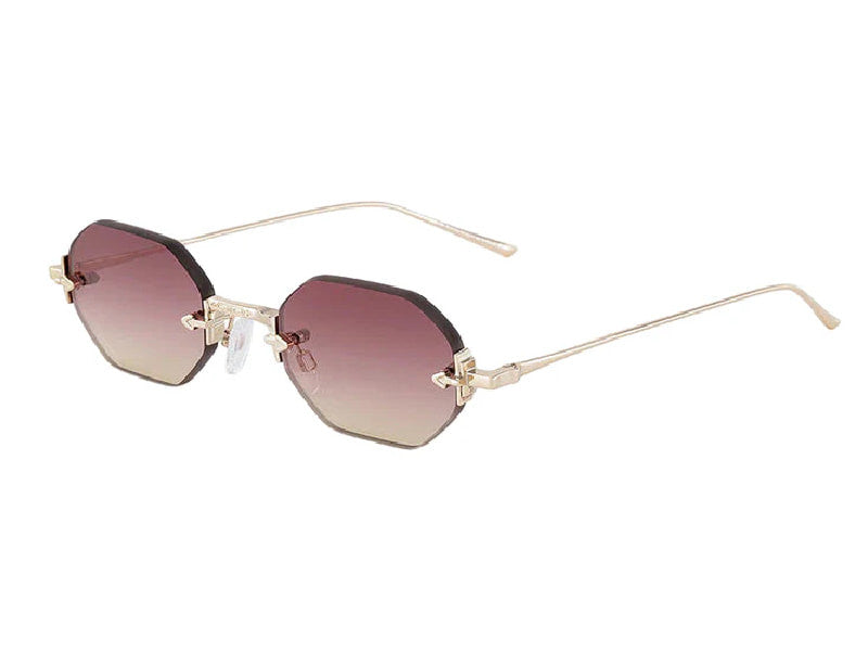 Ochelari de soare Carolina Lemke Kenya CL3252-04-49, 2025, din Metal, p/u femei