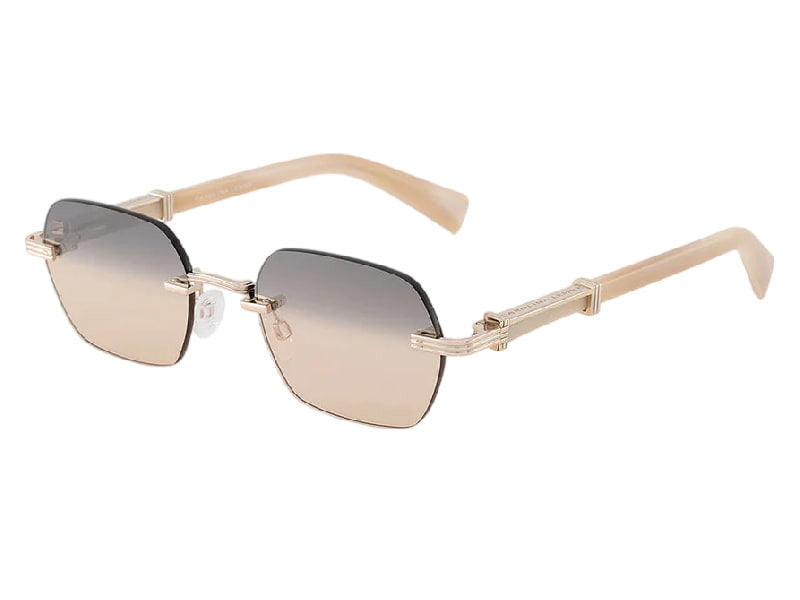Ochelari de soare Carolina Lemke Xena CL3549-01-51, 2025, din Metal, p/u femei