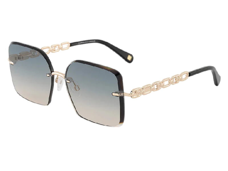 Ochelari de soare Carolina Lemke Bijou CL3674-01-56, 2025, din Metal, p/u femei