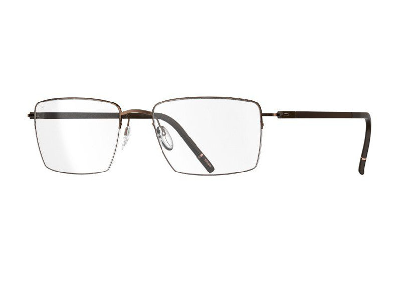 Rama optica Silhouette Dynamic Dawn 5583/75-6040-55/18, 2025, din SPX Hightech Titanium, p/u barbati, Hall Frim