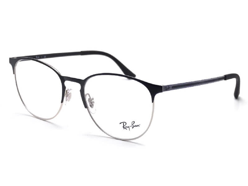 Rama optica Ray Ban RX6375-2861-51, din Metal, unisex