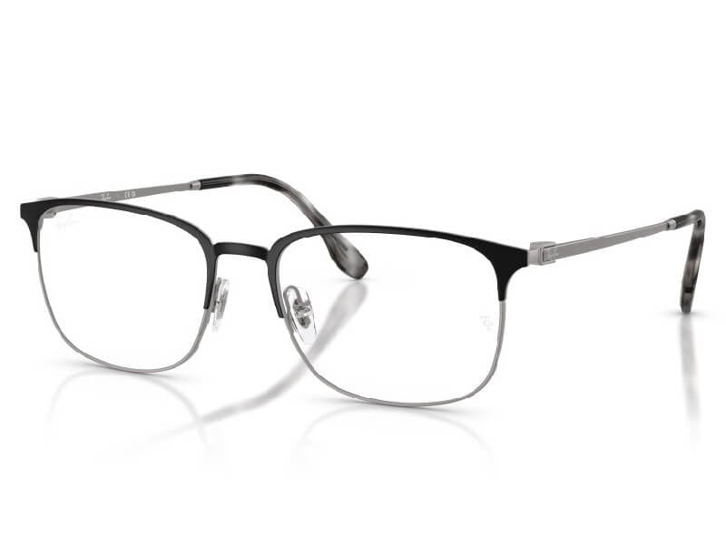 Rama optica Ray Ban RX6494-3187-56, din Metal, p/u barbati