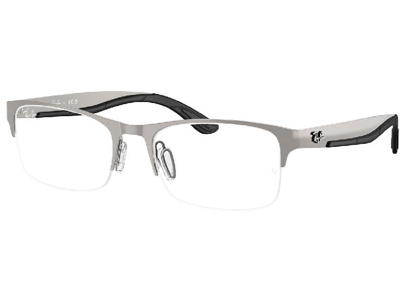 Rama optica Ray Ban RX7551-3214-56, din Metal, p/u barbati