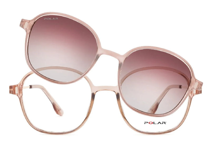 Rama optica Polar 626 col. 08-50 CLIP-ON, 2025, din Acetat, p/u femei