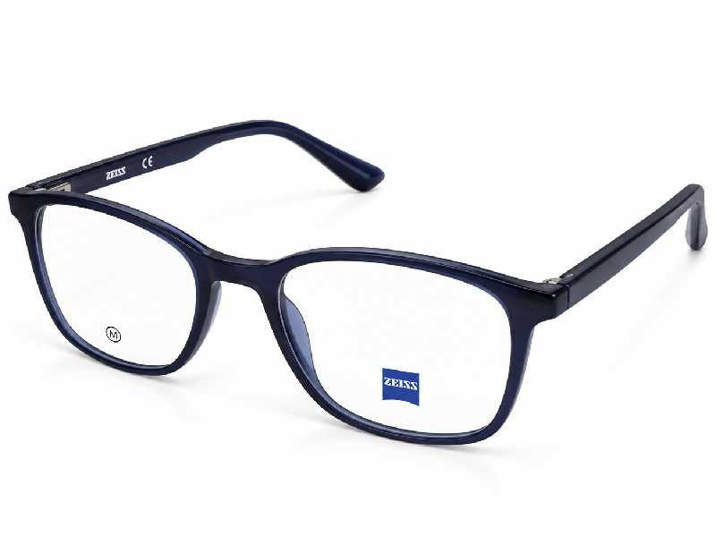 Rama optica ZEISS ZS22525-432/52-19, 2024, transparent blue, din Acetat, unisex
