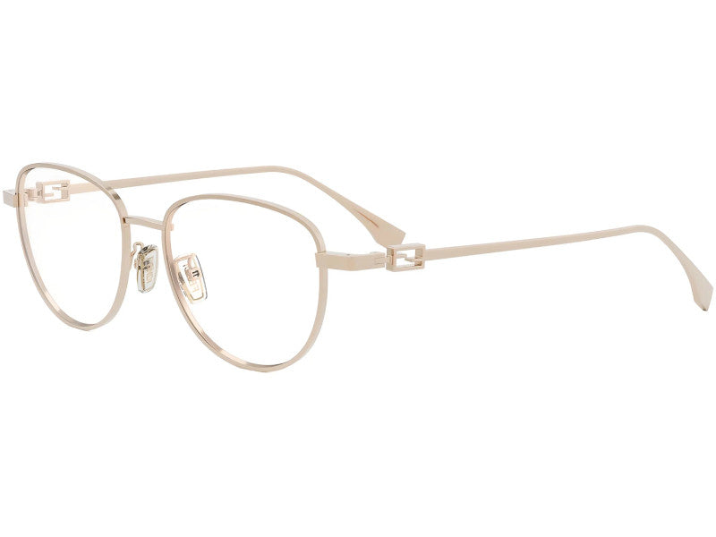 Rama optica Fendi Baguette FE50109F-28-52, 2026, din Metal, p/u femei