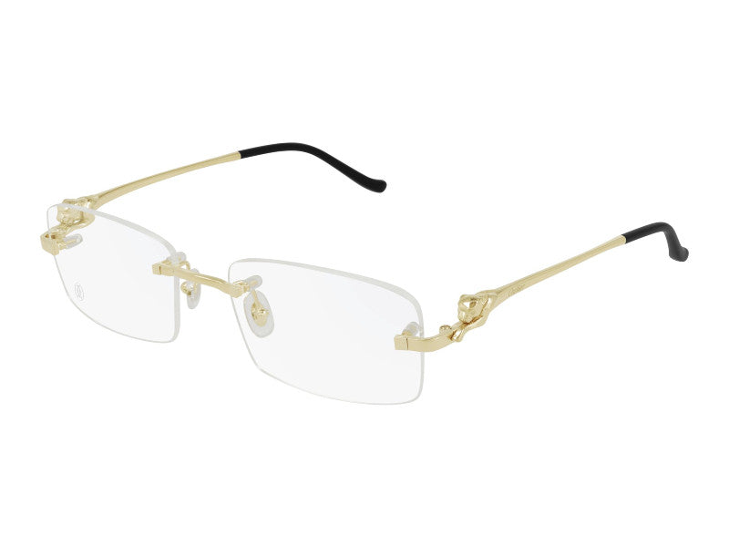 Rama optica Cartier Panthere de Cartier CT0281O-001/54-18-140, 2026, din Metal, p/u barbati