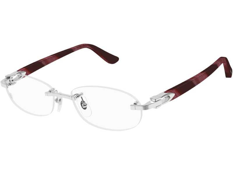 Rama optica Cartier Decor C CT0455OJ-001/52-16-135, 2026, din Metal, p/u barbati