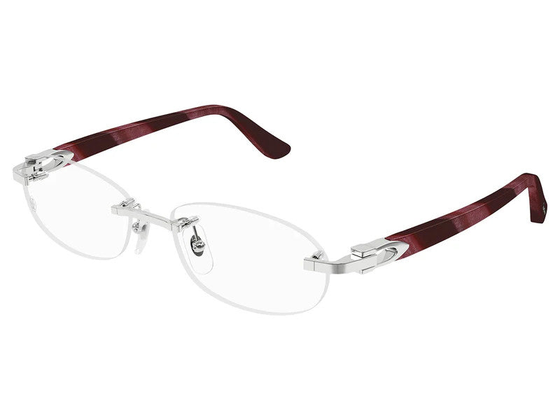 Rama optica Cartier Decor C CT0455OJ-001/52-16-135, 2026, din Metal, p/u barbati