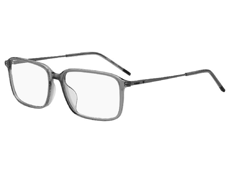 Rama optica HUGO HG1321/G-HEK/56-16-145, 2026, crystal grey, din Acetat, p/u barbati