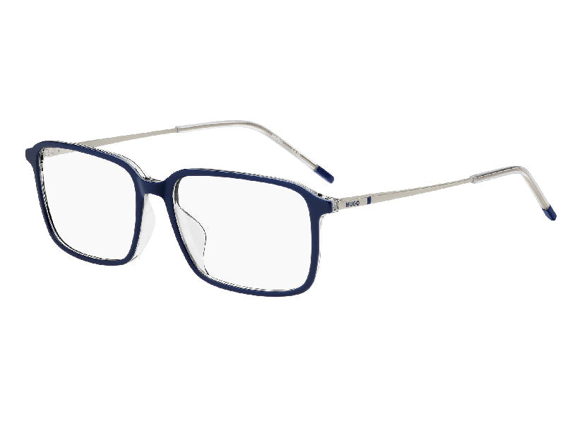 Rama optica HUGO HG1321/G-OXZ/56-16-145, 2026, blue, din Acetat, p/u barbati