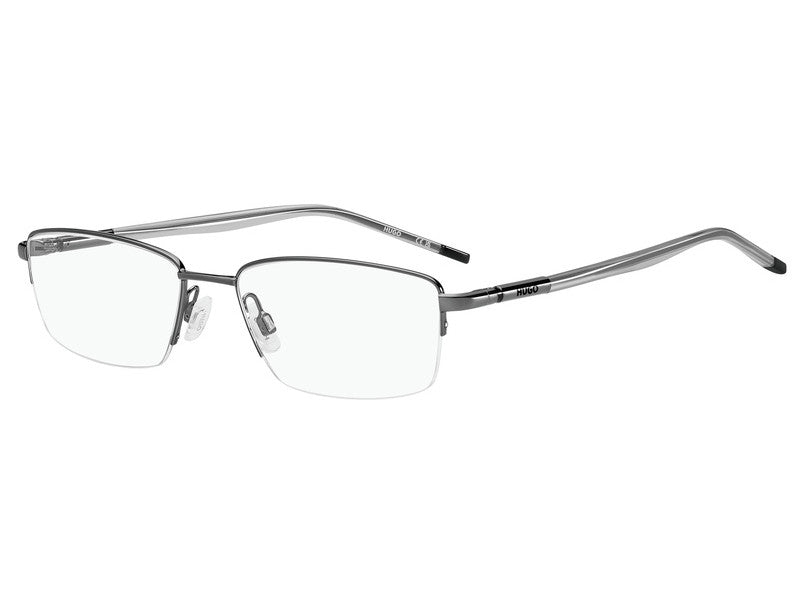 Rama optica HUGO HG1355-KJ1/56-18-145, 2026, gunmetal, din Metal, p/u barbati