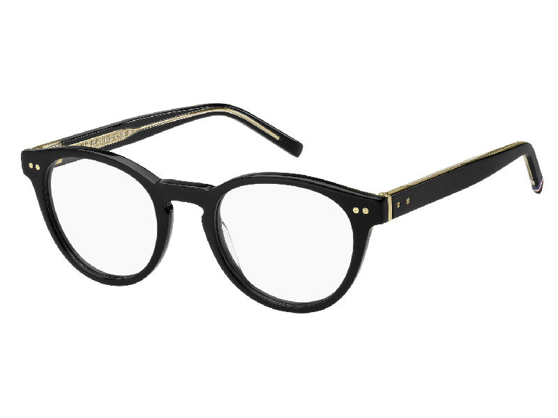 Rama optica Tommy Hilfiger TH1984-807/50-21-150, 2026, black, din Acetat, unisex