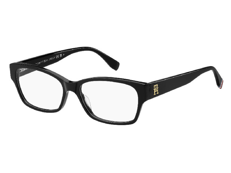Rama optica Tommy Hilfiger TH2055-807/56-16-145, 2026, black, din Acetat, p/u femei