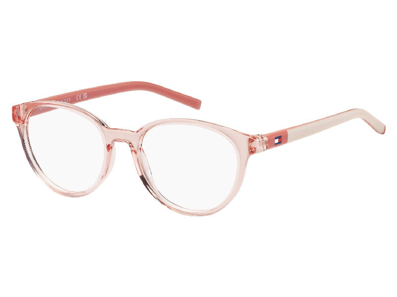 Rama optica Tommy Hilfiger TH2124-733/48-16-130, 2026, peach, din Acetat, p/u copii