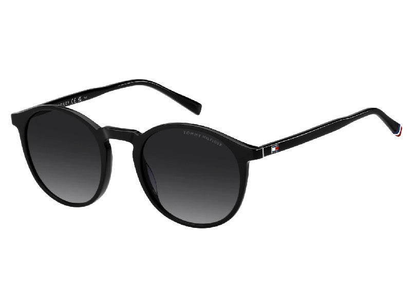 Ochelari de soare Tommy Hilfiger TH2267S-807 90/51-21-145, 2026, black, din Acetat, unisex
