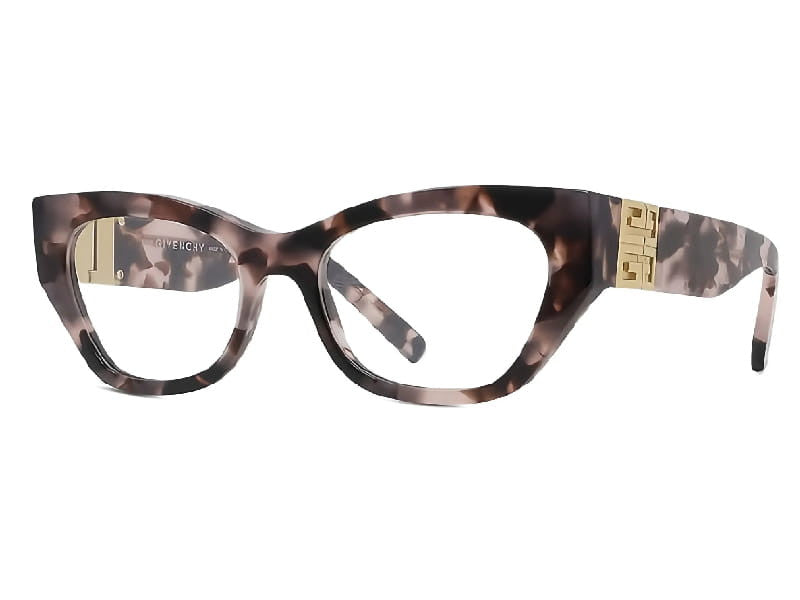 Rama optica GIVENCHY GV50059I-055/52-18-135, 2026, tortoise, din Acetat, p/u femei