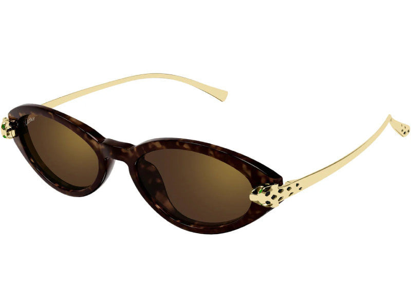 Ochelari de soare Cartier Sun Collection CT0634S-002/52, 2026, din Acetat, p/u femei