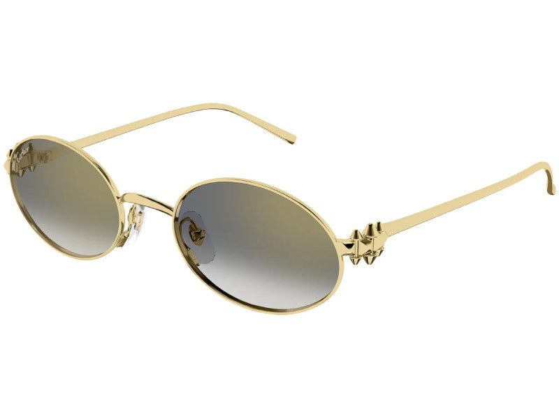Ochelari de soare Cartier Exception CT0644S-001/52, 2026, din Metal, p/u femei
