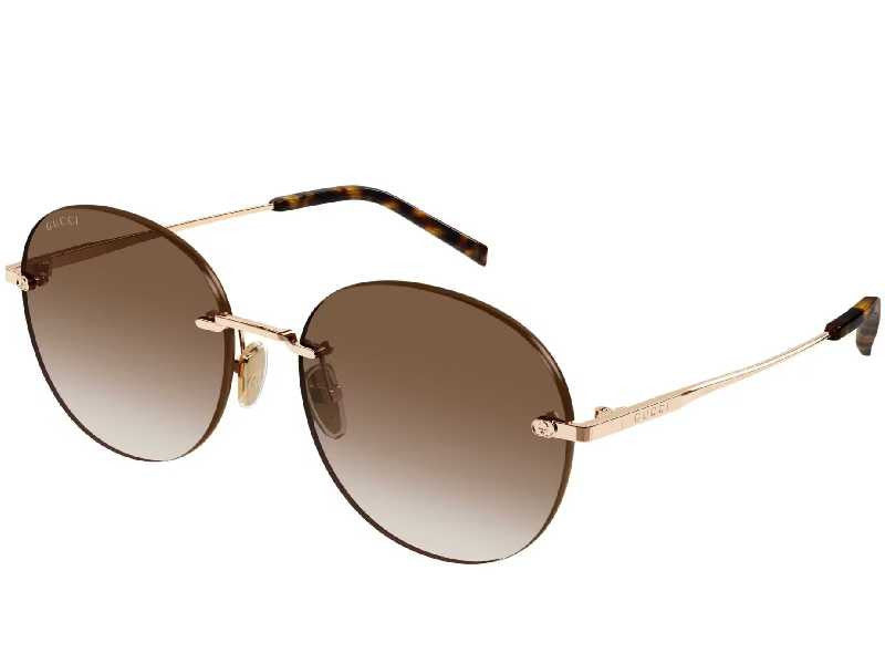 Ochelari de soare Gucci GG2101SA-002-58, 2026, din Metal, p/u femei