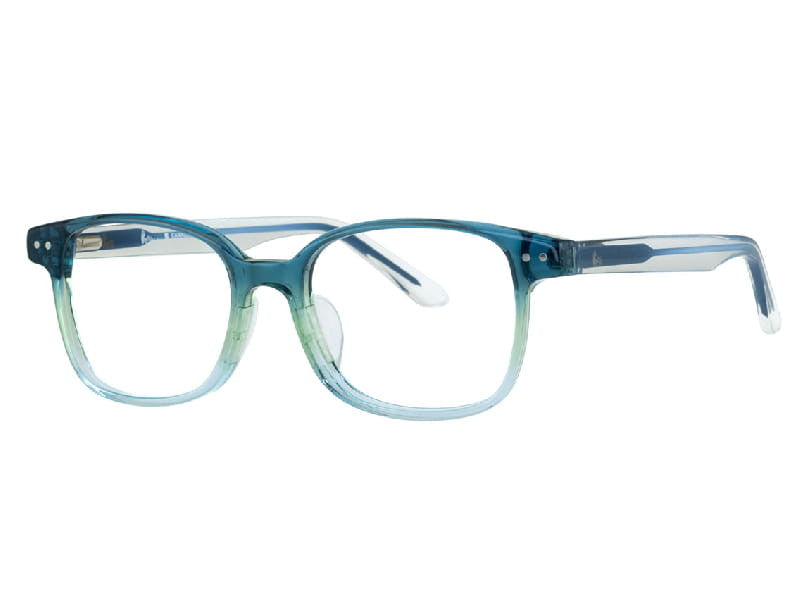 Rama optica INDii KIDS IN62-C2 SKITTLE CRYSTAL LIGHT BLUE/PALE GREEN 48-16-135 CORE