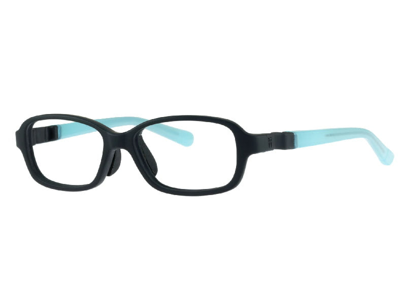 Rama optica INDii KIDS INF503-C1 TWIST BLACK/CRYSTAL BLUE 44-13-125