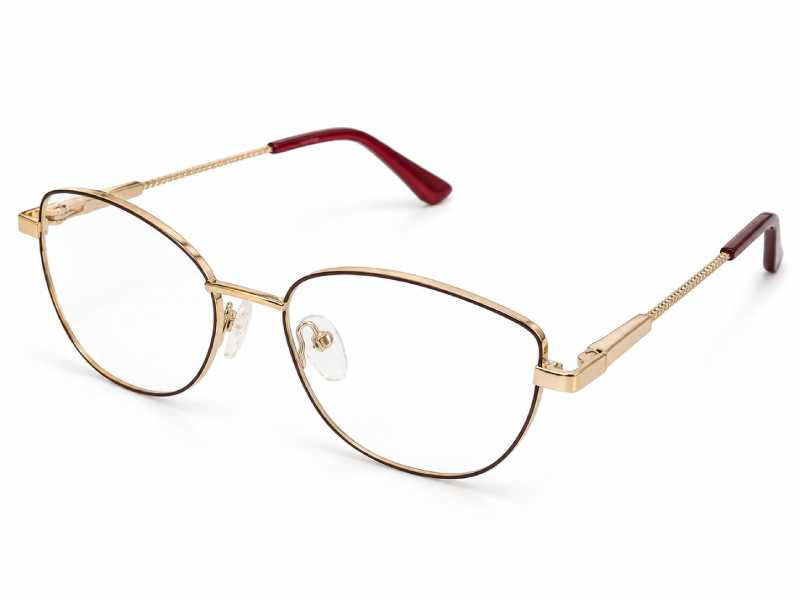 Rama optica Montana 862B, 2024, shiny gold/red, din Metal, femei