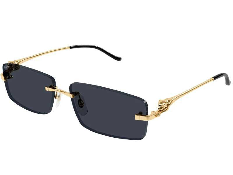 Ochelari de soare Cartier Panthere de Cartier CT0430S-002/58-15-140, 2025, din Metal, unisex