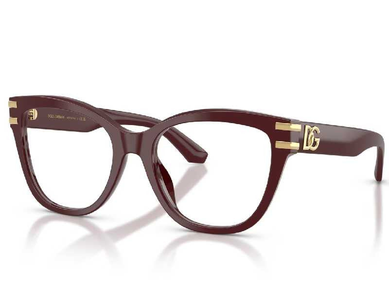 Rama optica Dolce Gabbana DG3418-3091-55, din Acetat, p/u femei