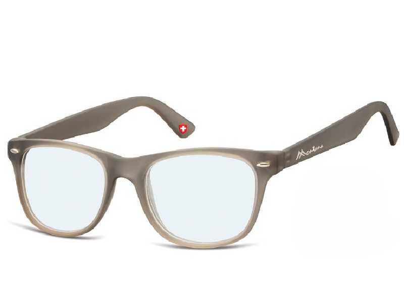 Ochelari de citit cu protectie pentru calculator Montana BLFBOX67B +3.00 GREY din Acetat Unisex