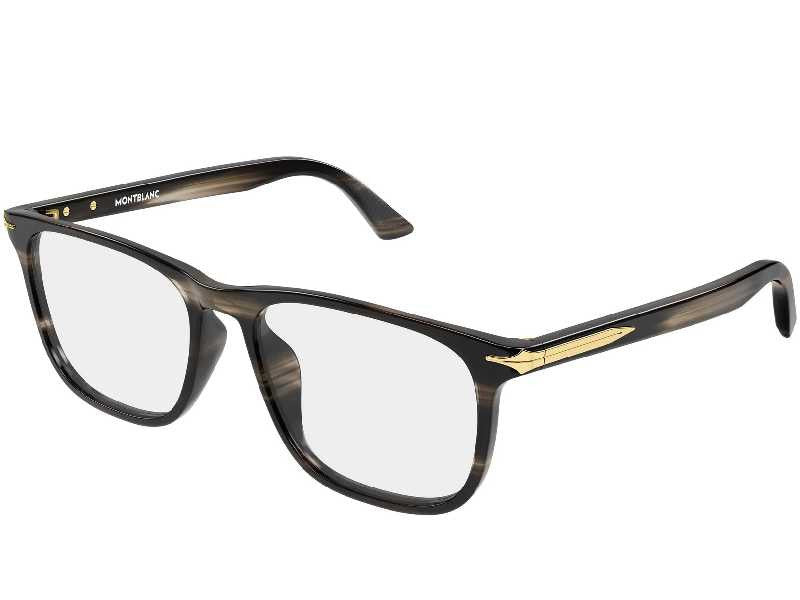 Rama optica MontBlanc MB0520OL-008 58, 2026, din Acetat p/u Barbati