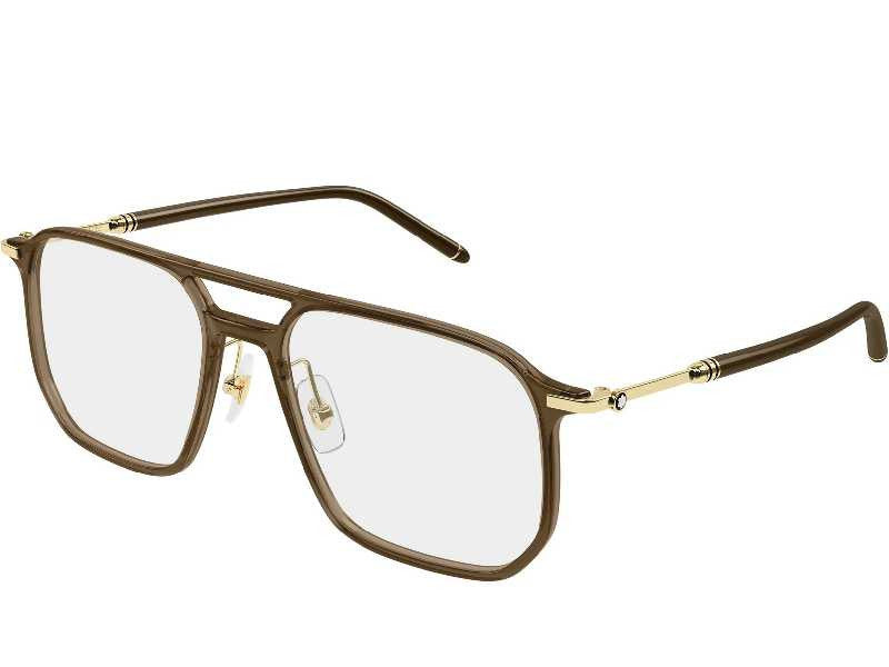 Rama optica MontBlanc MB0522O-003 56, 2026, din Acetat p/u Barbati
