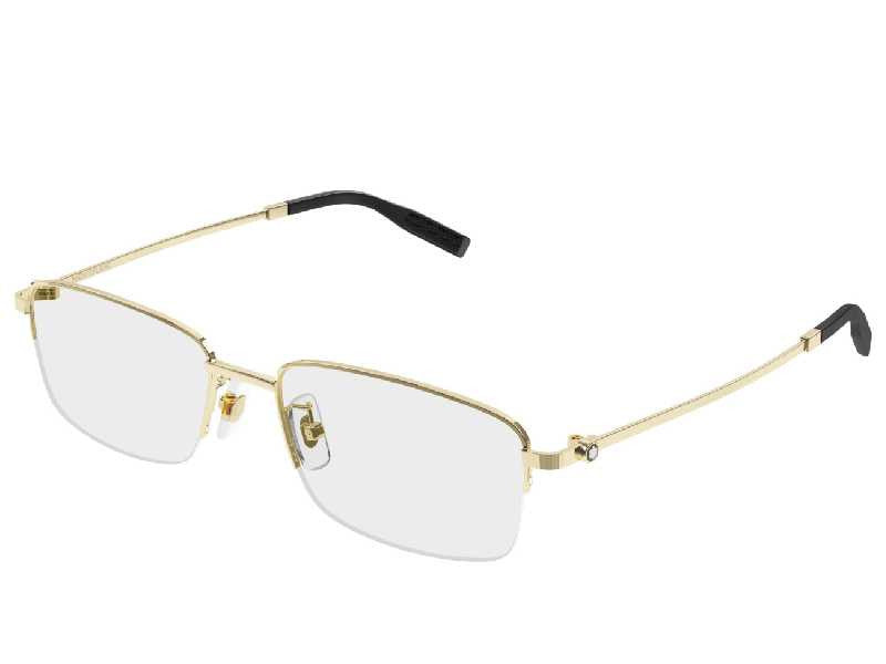 Rama optica MontBlanc MB0529OA-005 56, 2026, din Metal p/u Barbati